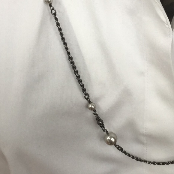 J. Crew Pearl and Crystal Necklace - Picture 6 of 9